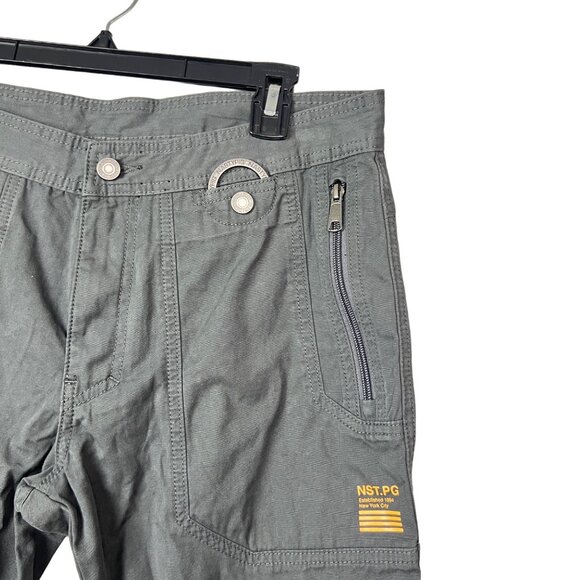 NASTY PIG Terrain Pants Mens 31 Gray Slim Fit *No suspenders included* - Picture 2 of 7